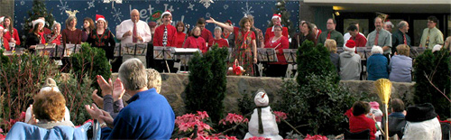 Christmas concert at the Domes